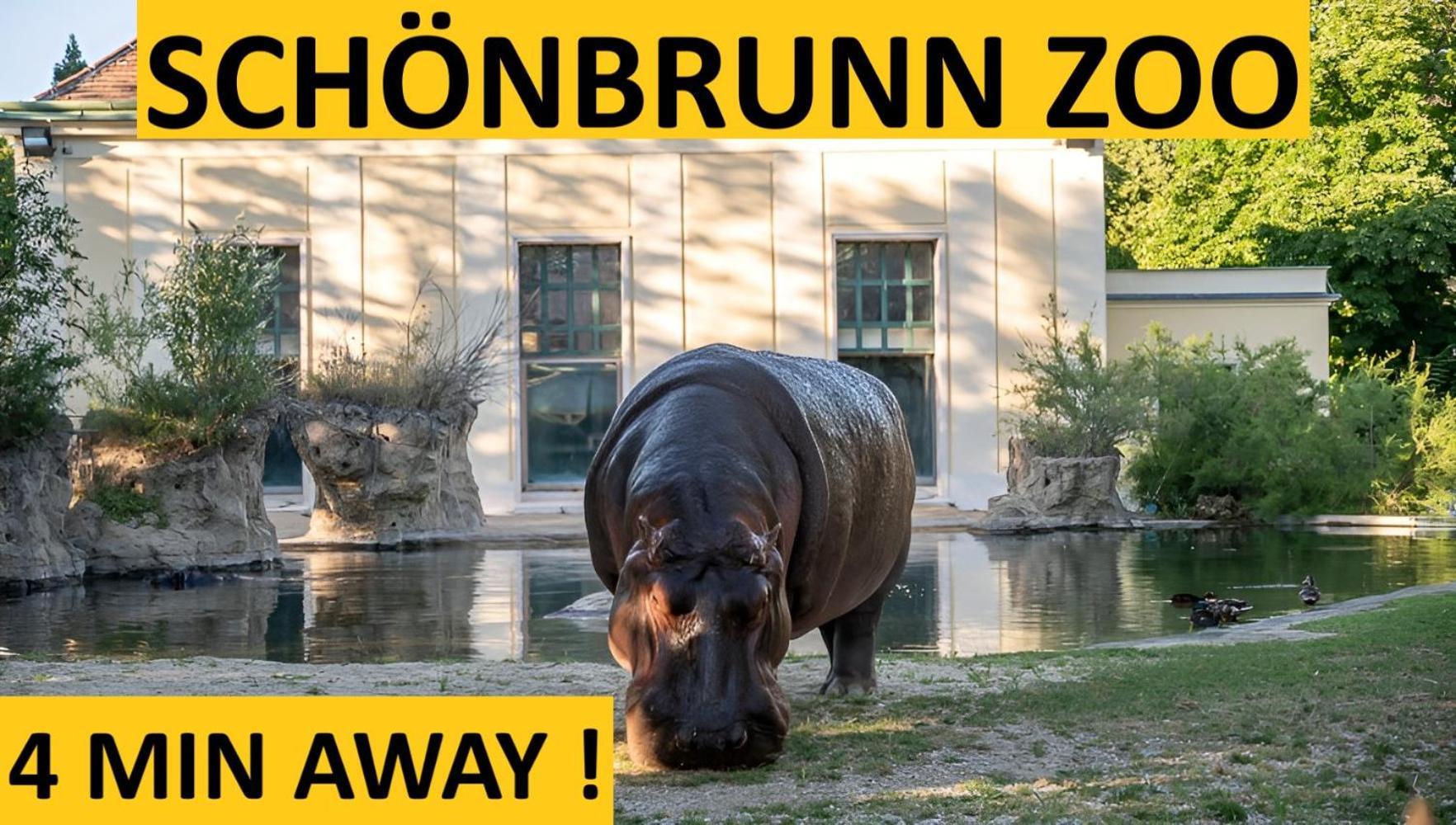 Schoenbrunn Gardens Vienna Apartment Kültér fotó