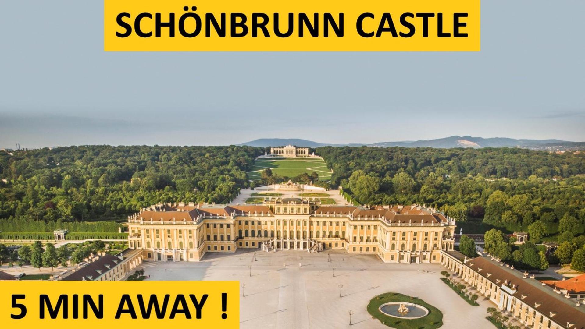 Schoenbrunn Gardens Vienna Apartment Kültér fotó